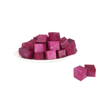 IQF Frozen Purple Sweet Potato In Good Quality In Bulk